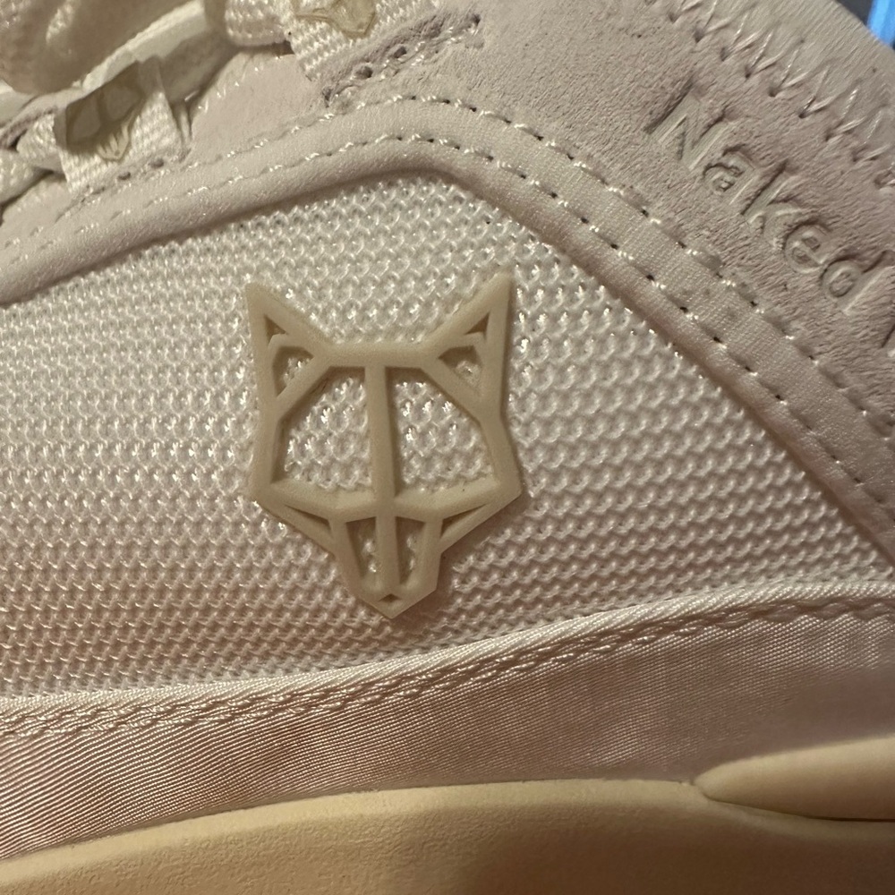 Naked Wolfe women’s white tennis shoes. Never worn. New with box. - Picture 4 of 8